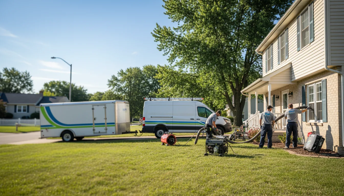Flooded Basement Restoration And Cleanup With Repair in Towner, ND near me